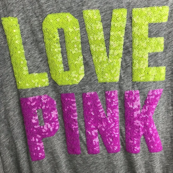 PINK Victoria's Secret Tops - Victoria Secrets Pink size L long sleeve shirt